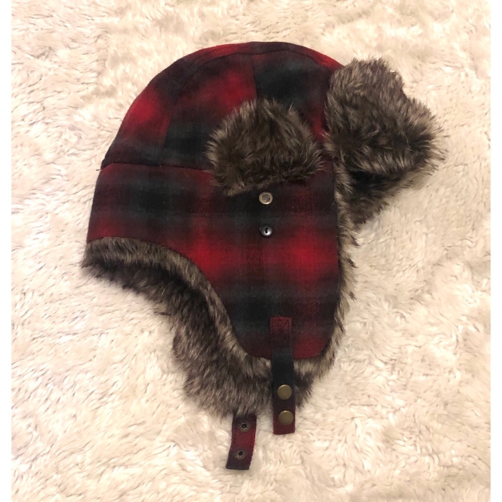 Plaid Trapper Hat